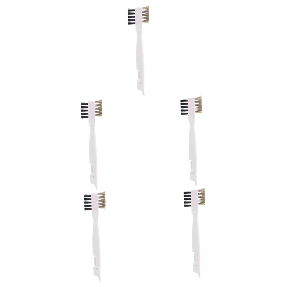 CALLARON 5pcs Gas Stove Cleaning Brush Wire Pot and Pan Bottom Brush for Crevice Cleaning Kitchens Ergonomic Handle for Easy Use Design