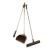 FRCOLOR Complete Broom and Dustpan Shovel Long Handle Dustpan for Home Cleaning Lightweight and Easy Storage for Households view 1