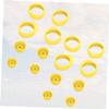 KICHOUSE 16Pcs Earphone Protective Plugs Lightweight Headset Covers for Useful Accessories Yellow Keep Your Earphones Dust and Protected view 3