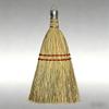 12 Inch Corn Handmade Broom Mini Whisk Made of Natural Corn Broom Straw with a Solid Metal Hang Design for Outdoor Car Porch Debris Dust Dirt Driveways Sidewalks Halloween view 1