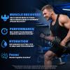 EAA Gummies - 2:1:1 BCAA Formula (8300mg) - Essential Amino Acids for Muscle Recovery & Endurance - Non-GMO, Gluten Free, Sugar Free, Vegetarian, Blue Raspberry Flavor - 90 Count view 3