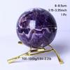 Natural Dreamy Amethyst Crystal Sphere 1 Pc,Reiki Healing Crystal Sphere,Meditation,Divination,Home Decor Ball (8-8.5cm) view 2