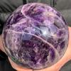 Natural Dreamy Amethyst Crystal Sphere 1 Pc,Reiki Healing Crystal Sphere,Meditation,Divination,Home Decor Ball (8-8.5cm) view 3