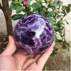 Natural Dreamy Amethyst Crystal Sphere 1 Pc,Reiki Healing Crystal Sphere,Meditation,Divination,Home Decor Ball (8-8.5cm) view 4