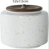 Cemetery Urn, Small Animal Memorial Box, Ceramic Coffin, Funeral Jar, for Dogs and Cats(White) view 2