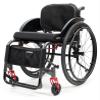 JINMLBO Wheelchair,Lightweight Transport Wheelchair,Aluminum Lightweight Wheelchairs for Adults,Sports Portable Wheel Chair,with Handbrakes and 24 Inch Quick Release Wheelsn(Hard Backrest,43cm/17in) view 1