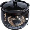 Cemetery Jars, Small Animal Memorial Boxes, Ceramic Coffins, Canned Funerals for Dogs and Cats(Black) view 1