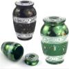 Cemetery Urn, Small Animal Memorial Box, Ceramic Coffin, Funeral Jar, for Dogs and Cats(B) view 3