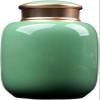 Cemetery Urns, Small Animal Memorial Boxes, Ceramic Coffins, Funeral Jars, for Dogs and Cats(Grn) view 1