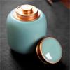 Cemetery Urns, Small Animal Memorial Boxes, Ceramic Coffins, Funeral Jars, for Dogs and Cats(Grn) view 3