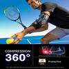 Copper-Infused Elbow Brace for Tendonitis and Tennis Elbow [Medical-Grade Stronger Support] Elbow Compression Sleeve with Adjustable Strap for Arthritis, Golfers, Bursitis, Elbow Pain Relief, Weightlifting, Fit for Men & Women view 2
