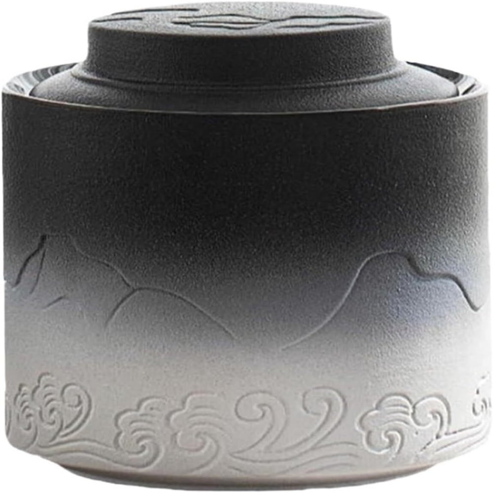 Cemetery Jars, Small Animal Memorial Boxes, Ceramic Coffins, Canned Dogs and Cats for Funerals