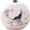 Cemetery Jars, Animals in Small Memorial Boxes, Ceramic Coffins, Dogs and Cats in Funeral Jars(D) view 1