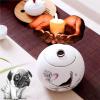 Cemetery Jars, Animals in Small Memorial Boxes, Ceramic Coffins, Dogs and Cats in Funeral Jars(D) view 2