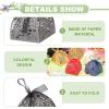 PATIKIL 2.36x2.36x2.76 Inch Favor Boxes, 50 Pcs Candy Party Gift Boxes for Wedding Mother's Day Easter Anniversary Christmas Graduation Celebration, Dark Silver view 3