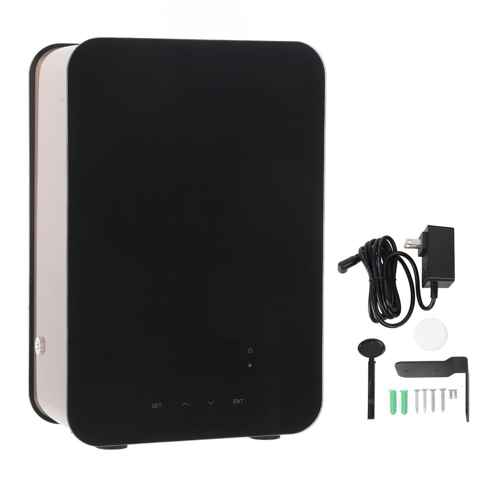 Essential Oil Diffuser, 180ml Convenient Top Access Design Smart Scent Air Machine Quiet 130sqm Coverage Aromatherapy Essential Oil Diffuser for Home Hotel Spa (US Plug 100-240V)