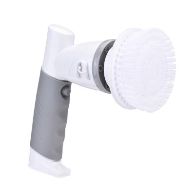 Electric Scrubber, Cordless Handheld Multi Purpose Power Scrubber with 6 Attachments for Bathtub, Sink, Tile, Stove, Cooker, Dishes, Cleaning Tool (US Plug)