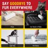 Upgrade Pet Hair Remover and Reusable Lint Roller - Cat and Dog Hair Remover for Furniture, Couch, Carpet, Clothing and Bedding - Portable, Multi-Surface view 4