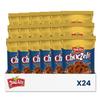Choczels Milk Chocolate Flavored Coated Pretzels | Crunchy Pretzels Dipped in Creamy Chocolate Flavor Coating | Sweet and Salty Snack Treat | Grab and Go Candy - 2.75 oz x 24 ct - Peg Bag view 1