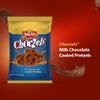 Choczels Milk Chocolate Flavored Coated Pretzels | Crunchy Pretzels Dipped in Creamy Chocolate Flavor Coating | Sweet and Salty Snack Treat | Grab and Go Candy - 2.75 oz x 24 ct - Peg Bag view 2