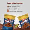Choczels Milk Chocolate Flavored Coated Pretzels | Crunchy Pretzels Dipped in Creamy Chocolate Flavor Coating | Sweet and Salty Snack Treat | Grab and Go Candy - 2.75 oz x 24 ct - Peg Bag view 3