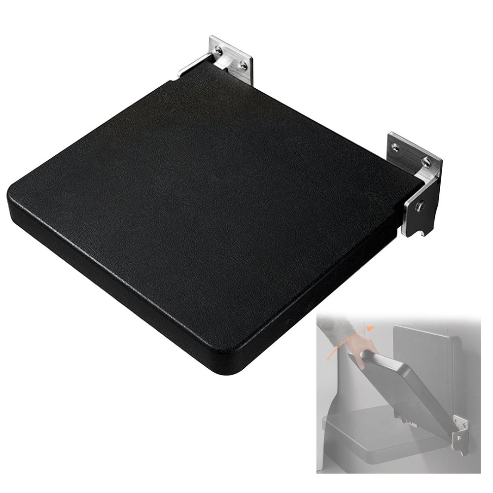 Wall Mounted Shower Seats for Seniors Wall Chairs That Fold Up Shower Bench Seat for Inside Mount Space Saving Invisible Seat for Seniors Pregnants Disableds