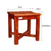 CUAJHNPX Waterproof Bathroom Stool for Elderly Bath Chair Wood Shower Bench Adult Non Slip Wooden Shower Seat Bathtub Spa Change Shoes Stools Size 42X34X50Cm view 3
