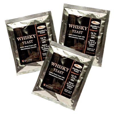 FermFast Whisky Yeast With Enzyme 30g Package (Set of 3)