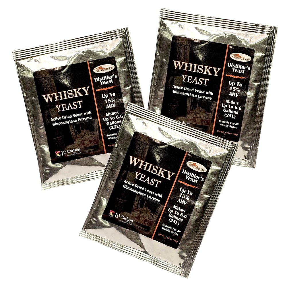 FermFast Whisky Yeast With Enzyme 30g Package (Set of 3)