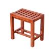 CUAJHNPX Bathroom Stool Non Slip Bath Bench Shower Bench Little Shower Seat Corner Stool for Shaving Legs Small Shoe Foot Rest Step Size 42X28X43Cm view 1