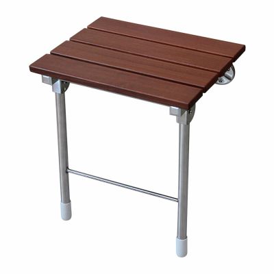 14 9 X12 2 Folding Shower Seat Wall Mounted Bathroom Chair Shower Bench Seat Solid Wood Fold Down Spa Bench for Rooms Bathrooms