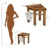 CUAJHNPX Corner Shower Bench Waterproof Bathroom Shower Bench Sturdy Non Slip Bath Foot Stool for Shaving Legs with Storage Basket view 3