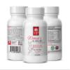 WOMEN SUPPORT SUPPLEMENT - Certified Blessed Thistle, Red Raspberry Fruit, Extracted Chasteberry Fruit, Raw Blessed Thistle, Fresh Sage Leaf, Herbal Clover Support, Clover Aerial Mix, Raspberry 3Bot view 2