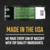 5 Cans, BaccOff Extra Wintergreen Fine Cut, Bold Wintergreen Flavor view 2