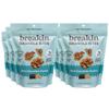 Breakin Snacks Dark Chocolate Granola Bites | Soft-Baked | Gluten Free Snack For Kids and Adults with Organic Oats, Honey, Peanuts, and Dark Chocolate | No Refined Sugar, Seed Oil, Soy, or Dairy | Protein and Fiber Rich Snack 6 Pack (4oz Each) view 1