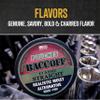 10 Cans, BaccOff Straight Pouches, Black Tea Base with Savory and Bold Flavors, 16 Pouches Per Can view 4