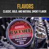 5 Cans, BaccOff Original Energized Fine Cut, Bold, Natural, Smoky Flavors with Caffeine and B Vitamins view 4