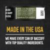 5 Cans, BaccOff Wintergreen Rough Cut, Mild and Refreshing Wintergreen Flavor view 2