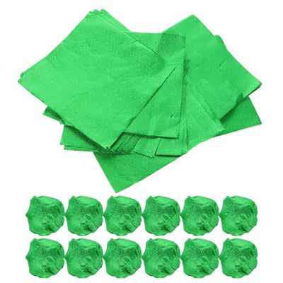 COLLBATH 100pcs Aluminum Foil and Wrapping Easy to Shape for Parties and Events Decoration
