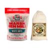 Marsh Hen Mill White Grits and Magnolia Acres Fried Green Tomatoes Batter Mix, Southern Cooking Bundle, 24 oz Grits view 1
