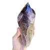 1Pc Natural Amethyst Scepter Raw Stone, 500-900g Amethyst Scepter, Amethyst Cluster Scepter Quartz Crystal Wand, Crafts Home Decoration (600-700g) view 1