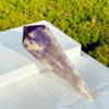 1Pc Natural Amethyst Scepter Raw Stone, 500-900g Amethyst Scepter, Amethyst Cluster Scepter Quartz Crystal Wand, Crafts Home Decoration (600-700g) view 3