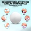 Case of 96 PrecisionTherapy Massage Balls White Bulk Therapy Ball Sets for Clinics, Yoga Centers & Myofascial Release Programs view 3