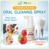 PEGO Kids Oral Spray, Toddler Toothpaste Helper for Cavity Prevention and Fresh Breath, Children Anticavity with Fluoride Free for Newborn to Preschoolers, Kid's Mouth Spray (40ml*2/Pcs) view 3