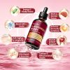 2 Pack Liposomal NAD Supplement - 1200mg NAD+ Liquid Drops for Women & Men with Resveratrol, Black Pepper Extract - Support Anti-Aging, Brain & Cellular Mitochondrial Health - Strawberry Flavor view 3