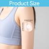 60 Pack Freestyle Sensor Covers for Libre Plus, Libre 3 Sensor Covers Waterproof Adhesive Patches for Freestyle Sweatproof Breathable Without Hole, Waterproof Tape Cover Patch view 3