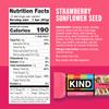 KIND Healthy Snacks Bars, Strawberry Sunflower Seed, Gluten Free, High Fiber Snacks, 5g Protein, 36 Count view 2