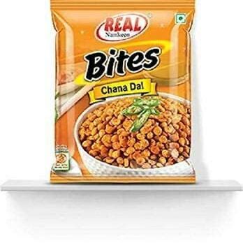 Real Namkeen Bites Chana Dal, Roasted Spiced Crunchy Snack