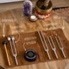 Shamanic Tuning Fork Set for Sound Healing & Meditation 128Hz, 174Hz, 432Hz, 528Hz Frequencies Ideal Instrument for Yoga, Reiki, Sound Bath, Holistic Therapy, Chakra Balancing, and Hypnosis view 2