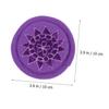 BESPORTBLE Elegant Tea Pot Pillow Handmade Embroidery Music Bowl Mat Home Office Decor Buddhism Cushion view 2